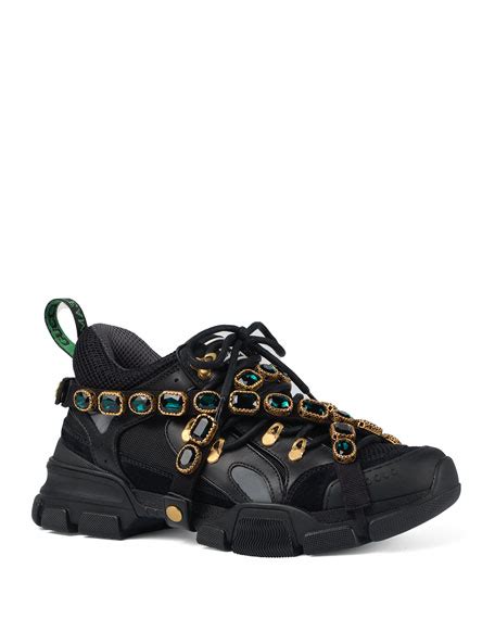 gucci gemstone shoe|Gucci gem sneakers.